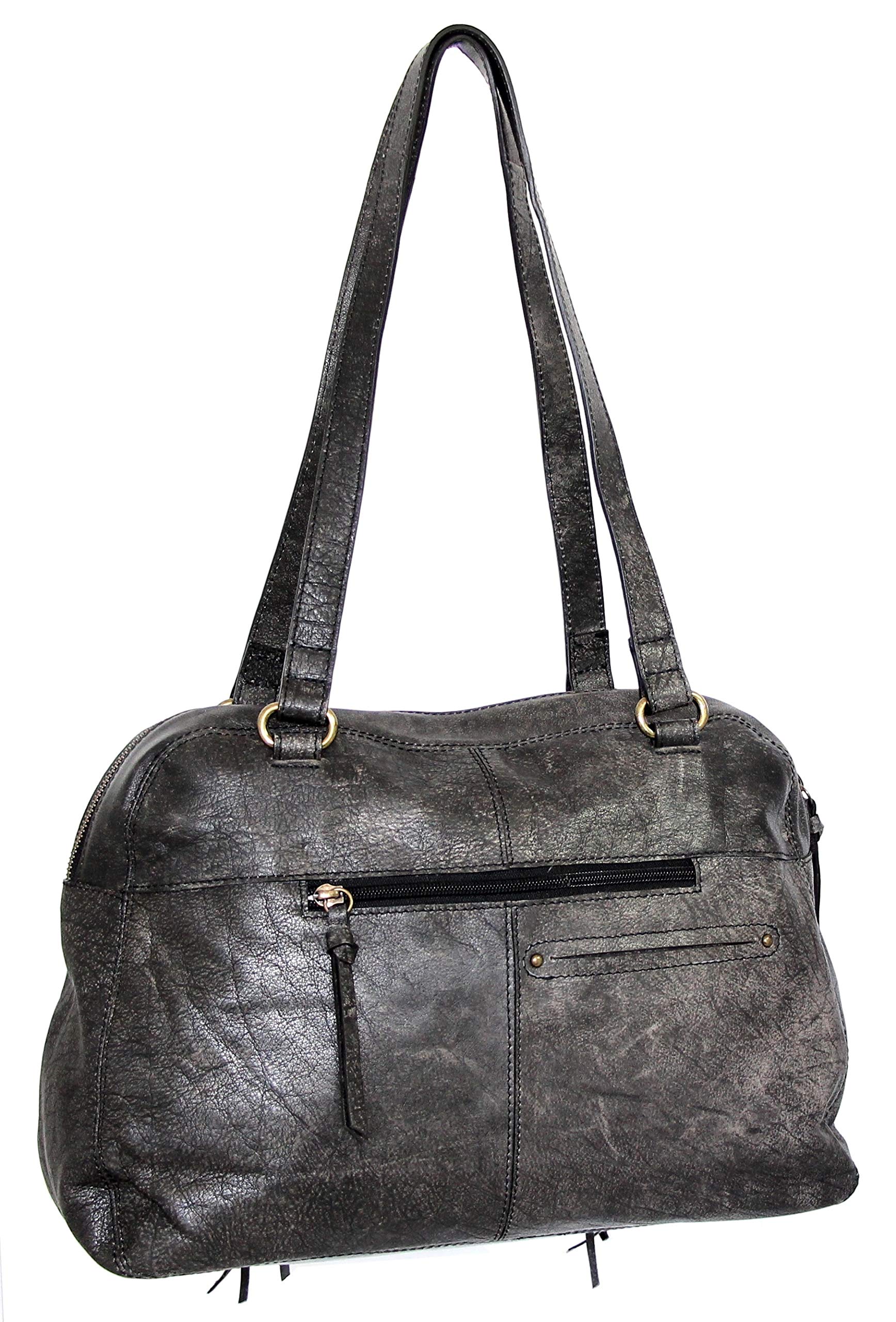 Yara Genuine Leather Bowler Bag for Women - Stylish & Durable Handbag for Work, Travel & Everyday Use