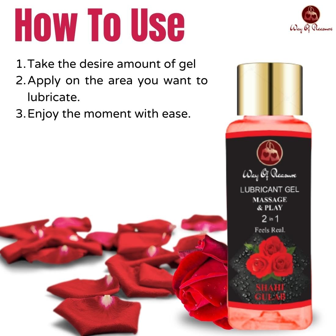 Organic Rose Water Facial Cleansing Gel with Natural Rose Fragrance - Pack of 2 | Gentle Face Wash for Dry & Sensitive Skin | Perfect for Morning & Night Skincare Routine