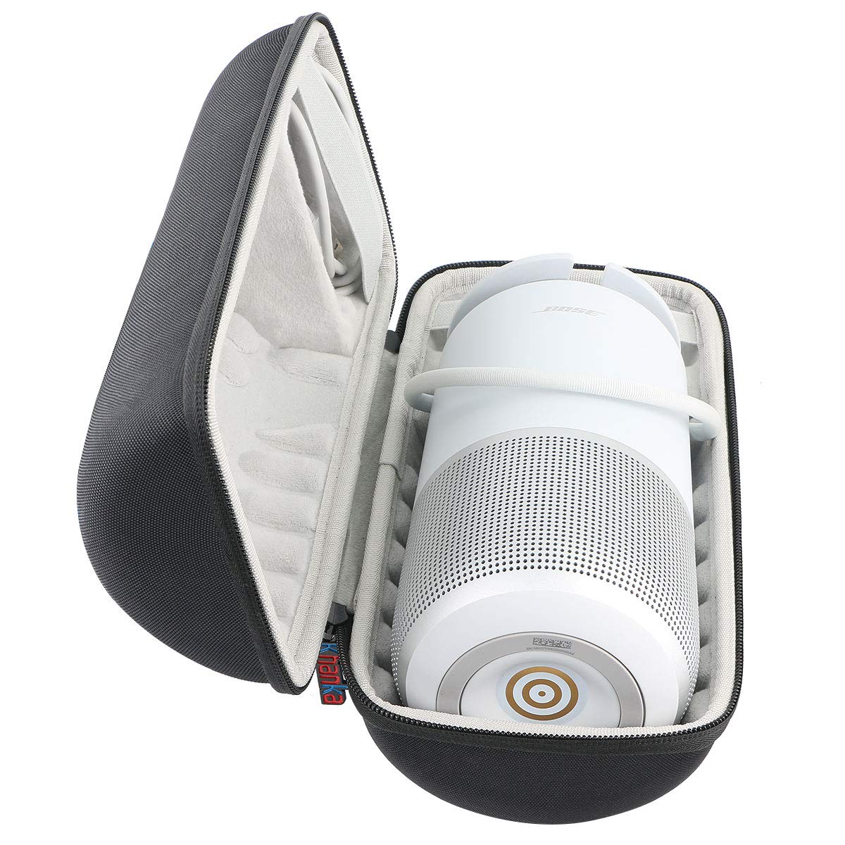 Khanka Protective Hard Case for Bose Portable Home & Smart Bluetooth Speaker - Durable Replacement Cover with Charging Cradle Compatibility - Perfect for Travel, Outdoor Adventures & Home Use