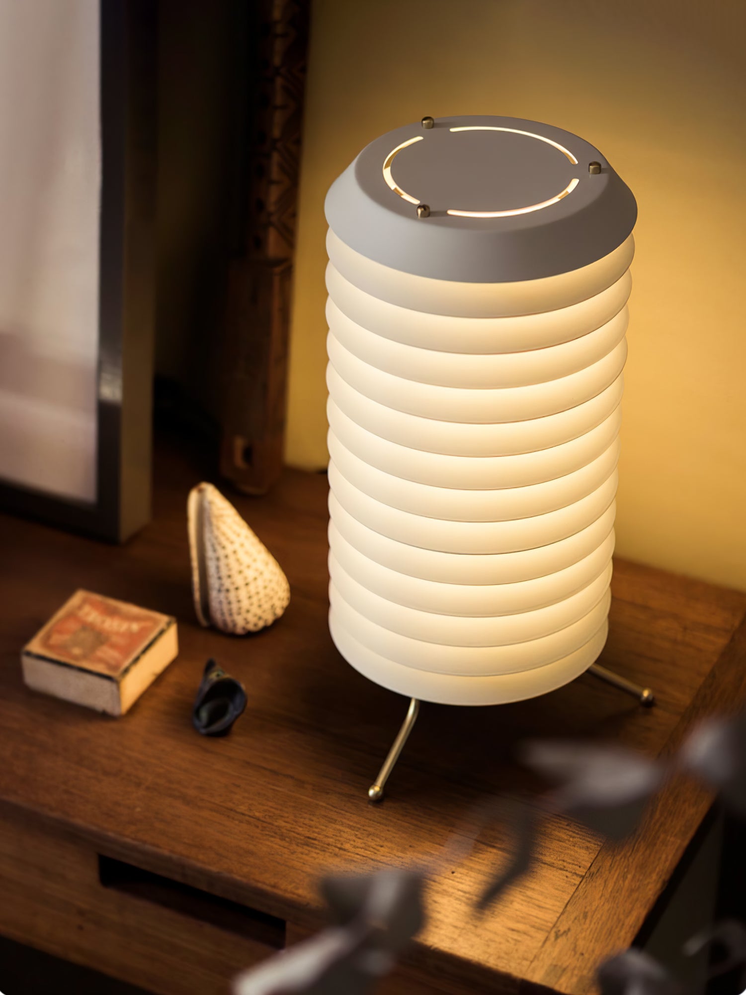Modern Baltic Tower Table Lamp - Adjustable LED Desk Light for Home Office, Bedroom & Study - Perfect for Reading, Working & Decor