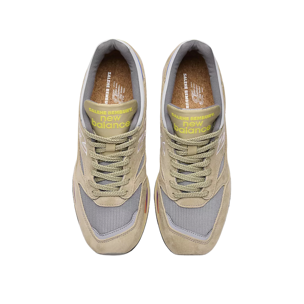 New Balance 1500 MiUK Salehe Bembury Olive Grey Sneakers - Limited Edition Men's Running Shoes for Jogging & Streetwear Fashion