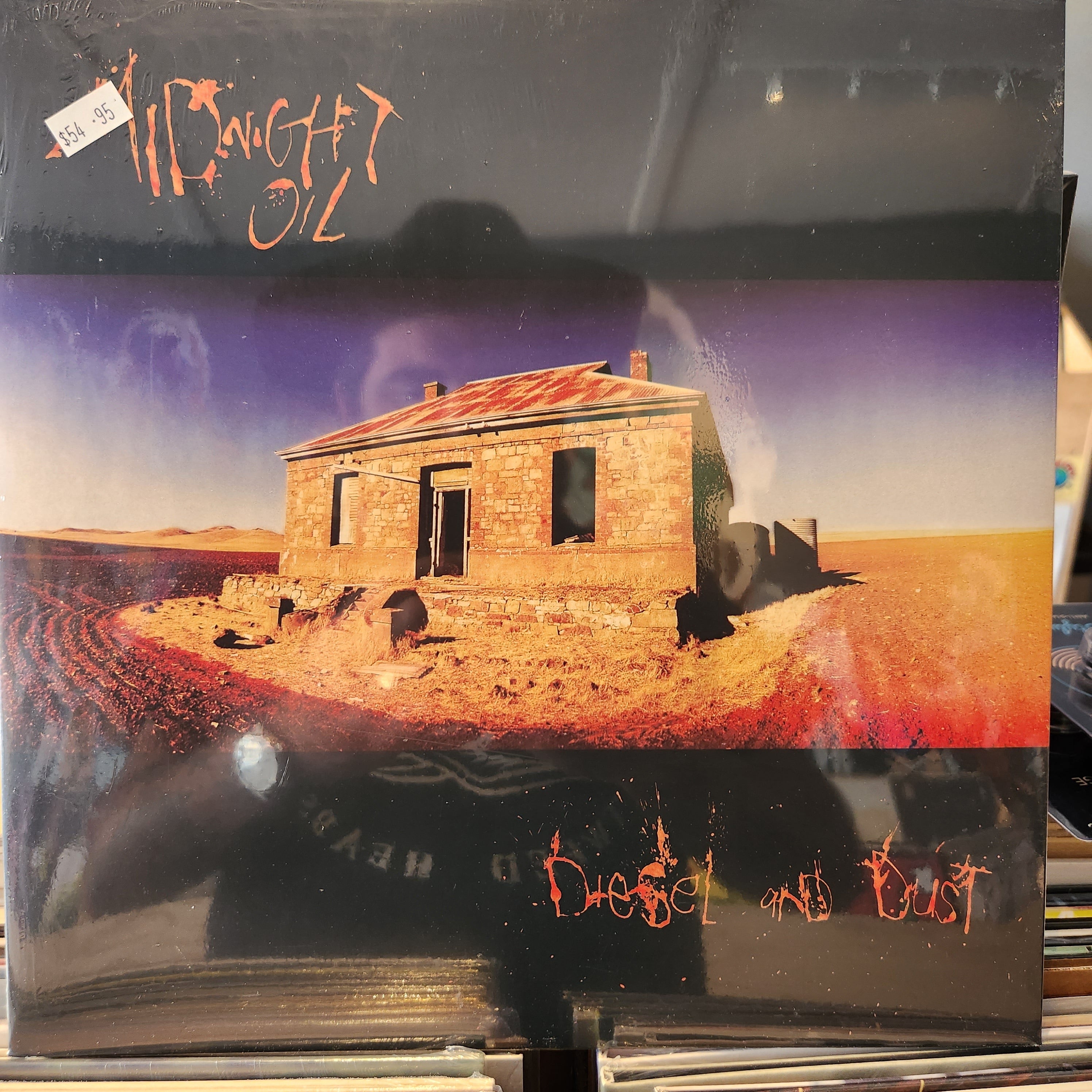 Midnight Oil - Diesel and Dust Vinyl LP Record | Classic Australian Rock Album | Perfect for Collectors & Music Enthusiasts | Great for Home Listening & Gifts