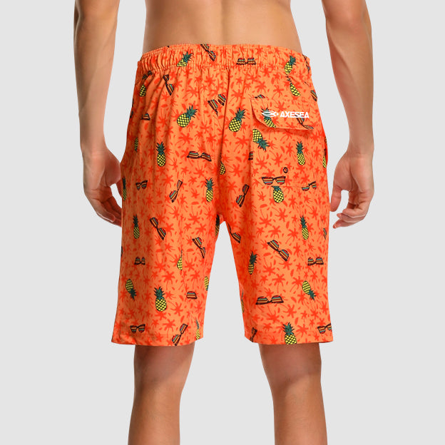 Rocky Lip Boardshorts - Men's Quick-Dry Swim Trunks for Surfing, Beach & Pool - Lightweight & Comfortable Swimwear for Summer Outdoor Activities