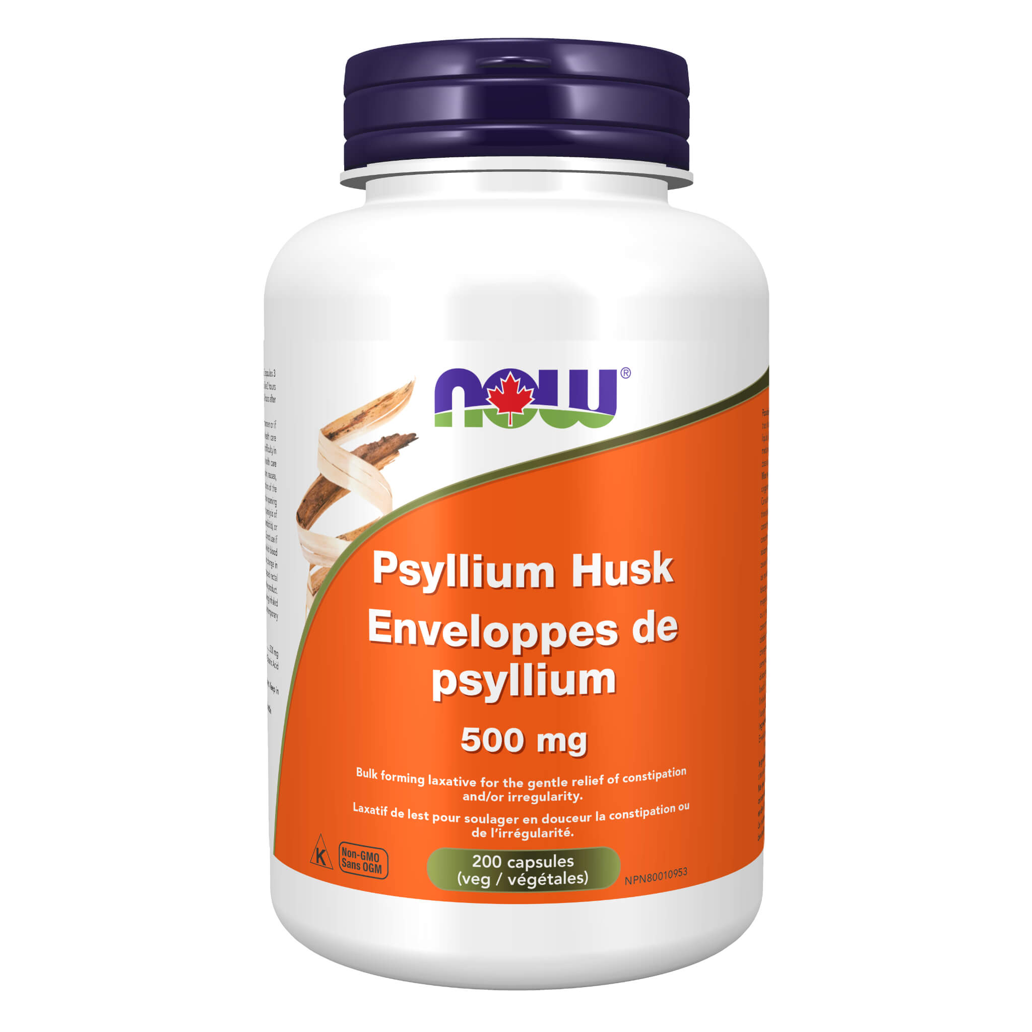 Organic Psyllium Husk Powder 500mg | Pure Dietary Fiber Supplement for Digestive Health & Weight Management | Perfect for Smoothies, Baking & Keto Recipes