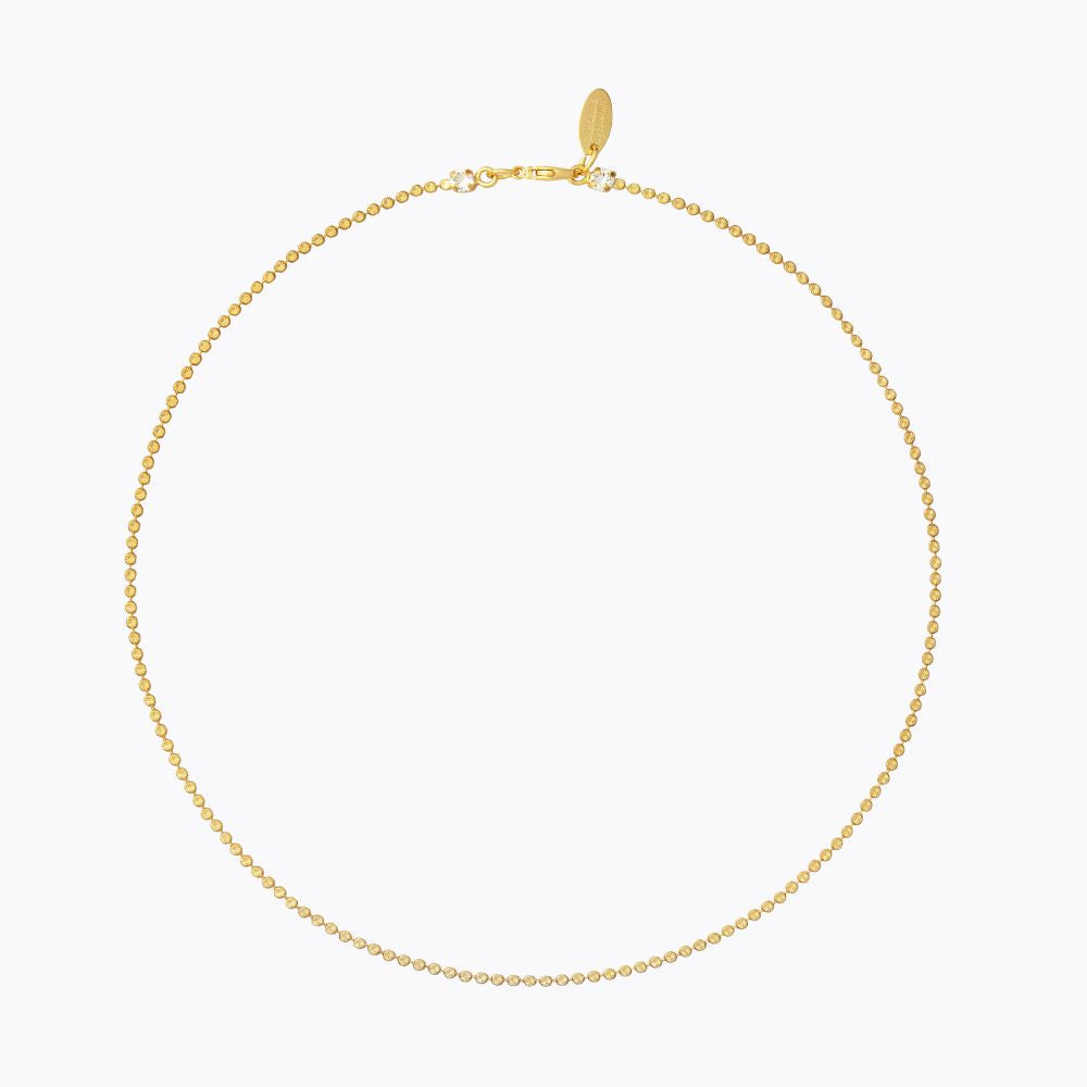 14K Gold Diamond Chain Necklace for Women - Elegant Layering Piece for Everyday Wear & Special Occasions