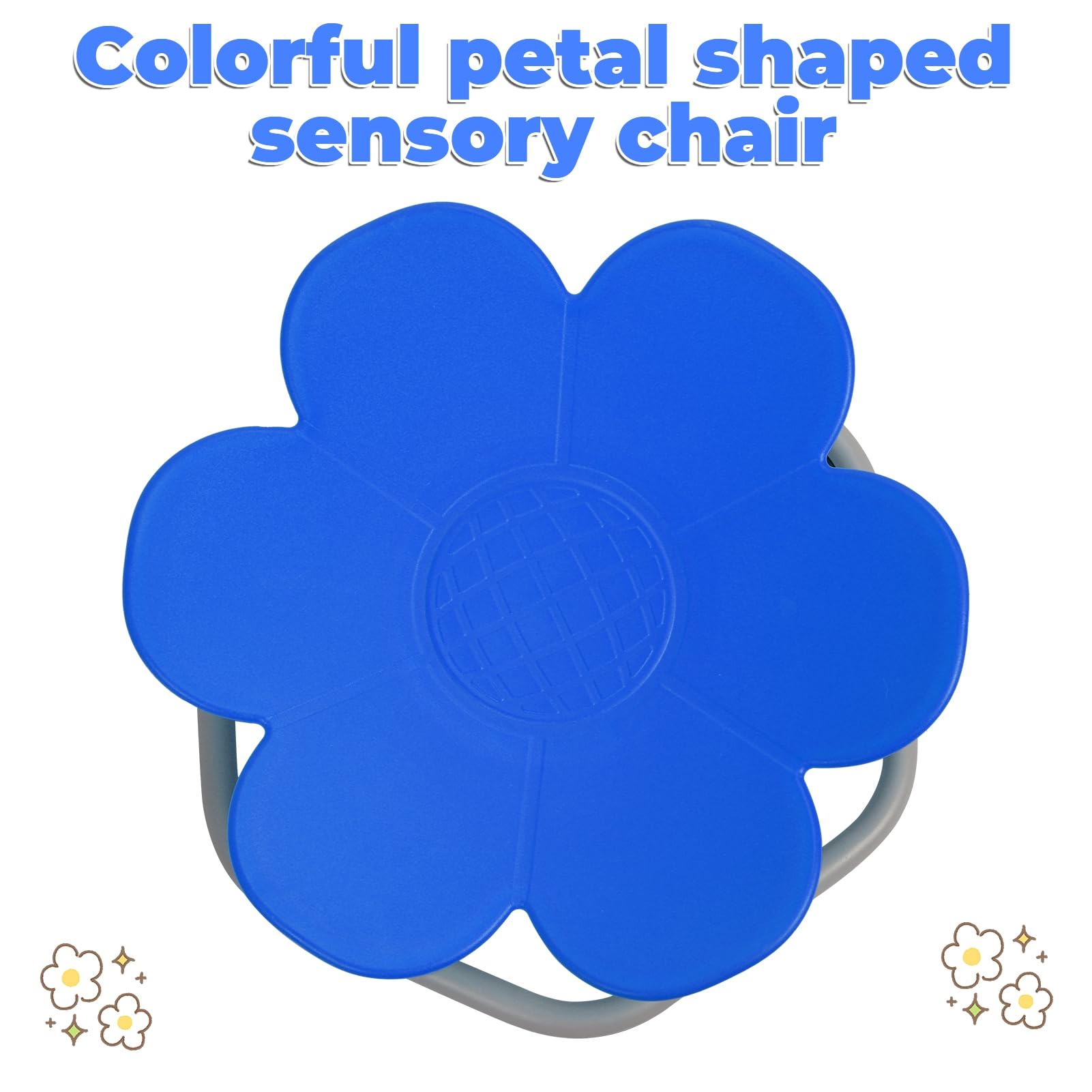 Sensory Spinning Chair for Autistic Kids - Egg Shape Swivel Chair for Improving Body Coordination & Focus - Perfect for Therapy, Classroom & Home Sensory Rooms