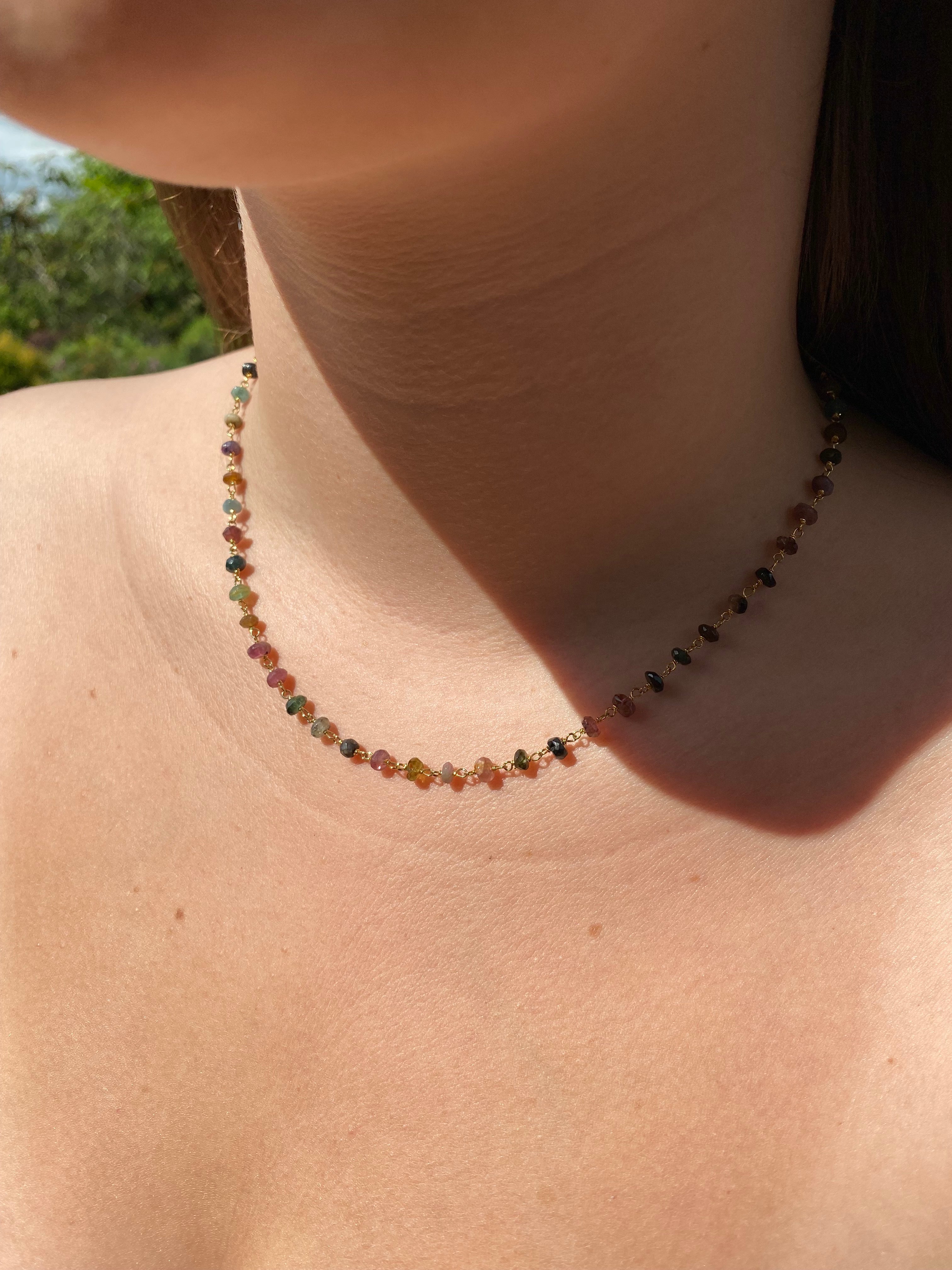 CARINA Elegant Lariat Necklace for Women - Dainty Gold Plated Layering Chain - Perfect for Everyday Wear, Date Nights & Special Occasions