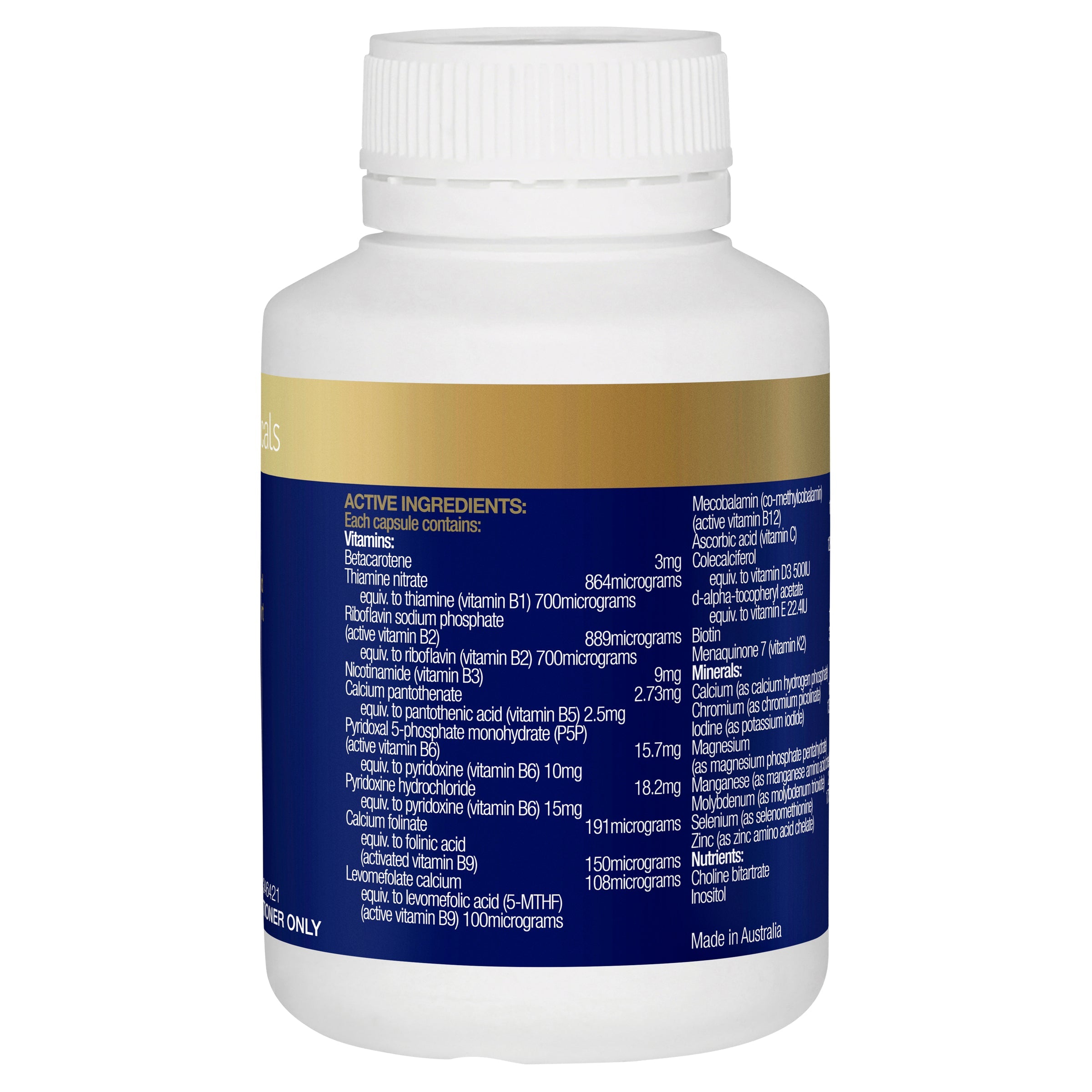 BioCeuticals InNatal Prenatal Vitamins - Essential Nutrients for Pregnancy & Baby Development | Supports Healthy Fetal Growth & Maternal Wellness | Ideal for Expecting Mothers & Preconception Care