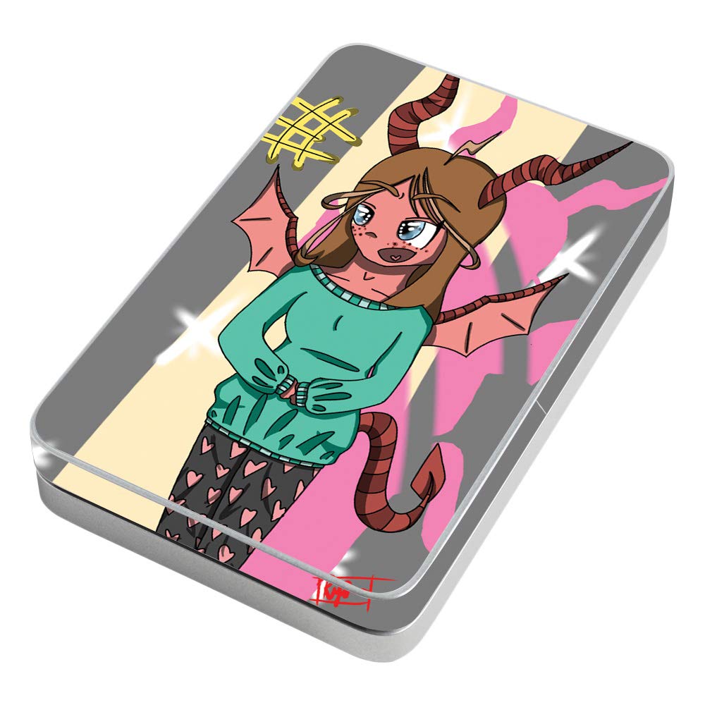 MightySkins Vinyl Decal Wrap Cover Compatible with Lifeprint 3x4.5 Hyperphoto Printer - Demon Child Design | Protective Durable Skin for Photo Printers | Easy to Apply & Remove | Made in USA | Perfect for Customizing Printers at Home or Office
