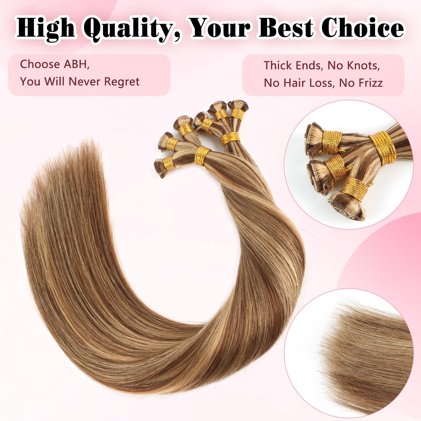 ABH AMAZINGBEAUTY Sew-In Human Hair Extensions - 20