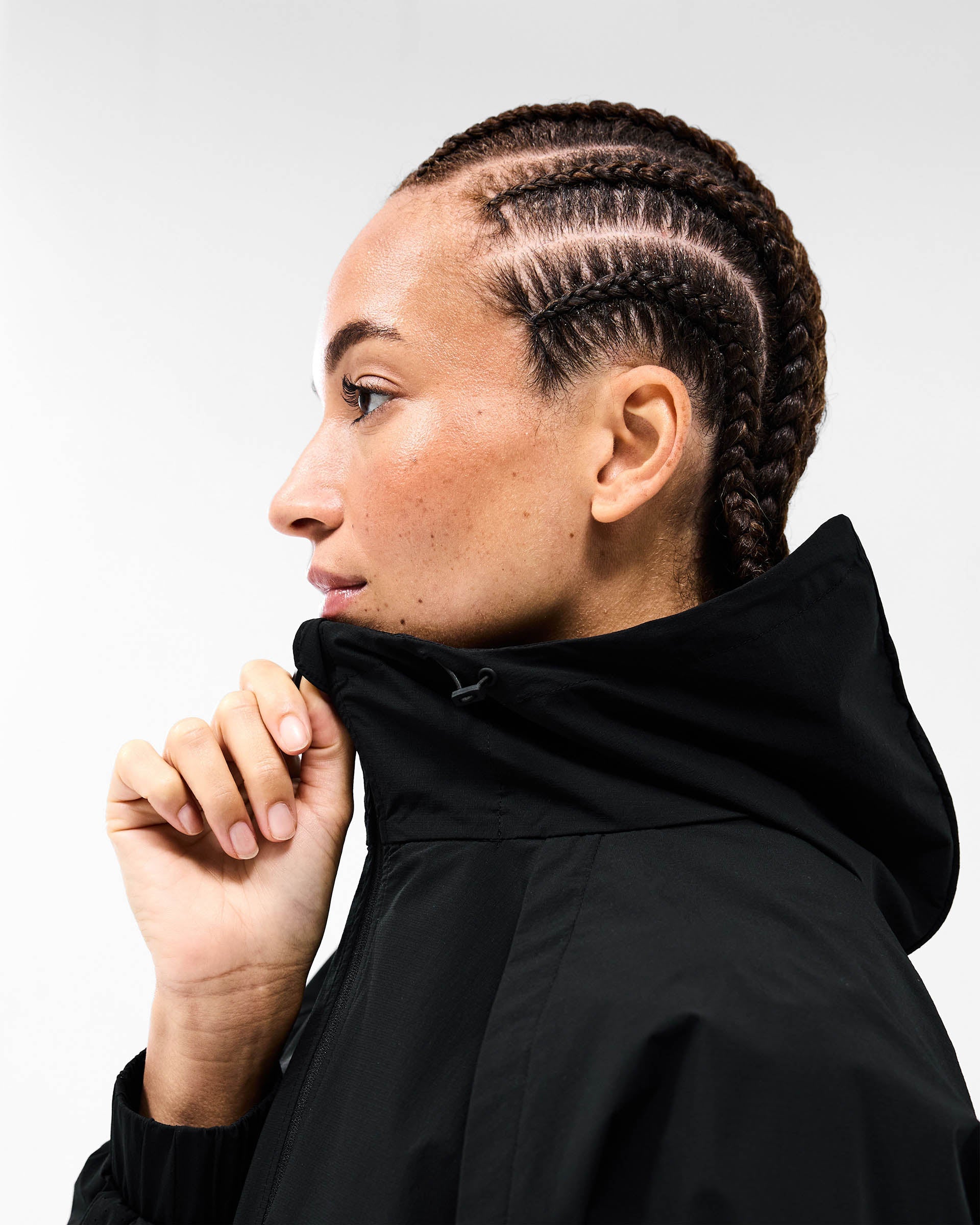 247 Training Jacket for Men & Women - Lightweight Breathable Workout Hoodie - Perfect for Gym, Running & Outdoor Activities - Black