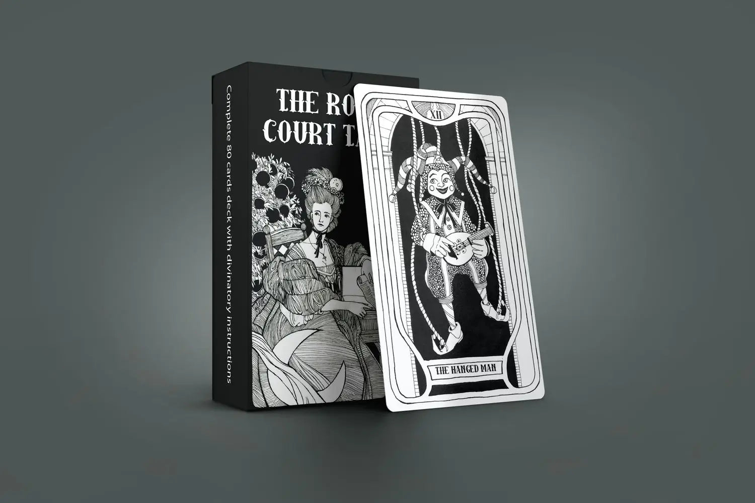 Royal Court Tarot Cards Deck - 78 Cards with Guidebook for Divination, Fortune Telling & Spiritual Guidance | Perfect for Beginners, Meditation & Psychic Readings