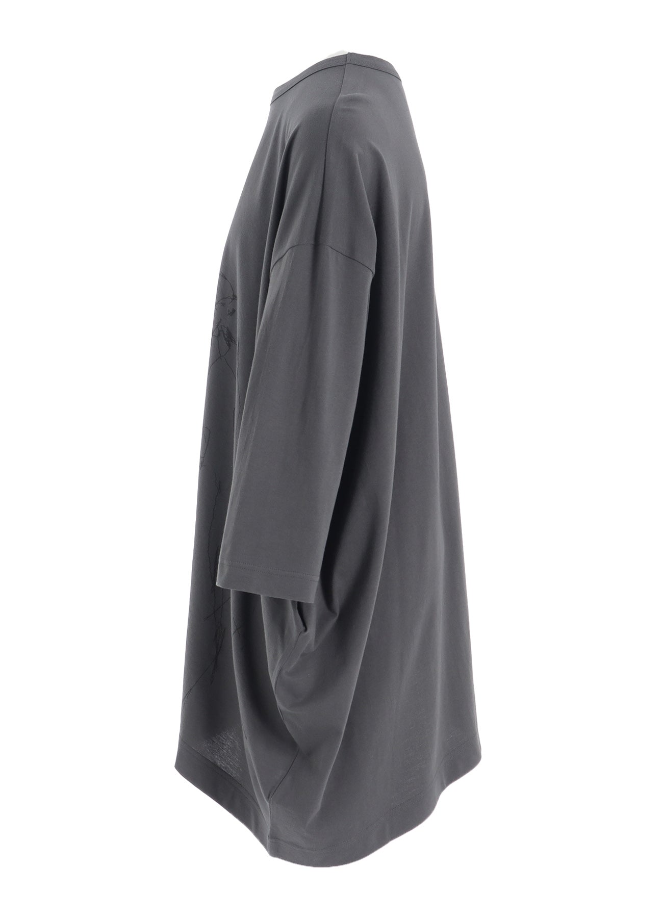 Stylish Cotton Jersey Animal Print Asymmetry Drape Top - Trendy Women's Fashion for Casual Wear, Parties & Date Nights