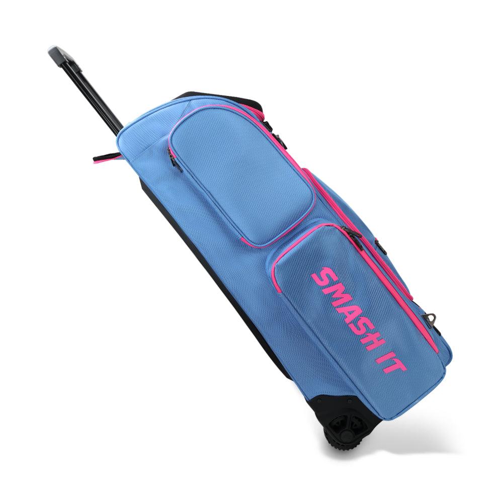 2025 Smash Ops Guerrilla V4 Roller Bag - Durable Travel Luggage with Spinner Wheels, Carolina Blue & Pink Color Options - Perfect for Business Trips, Vacations & Airplane Carry-On