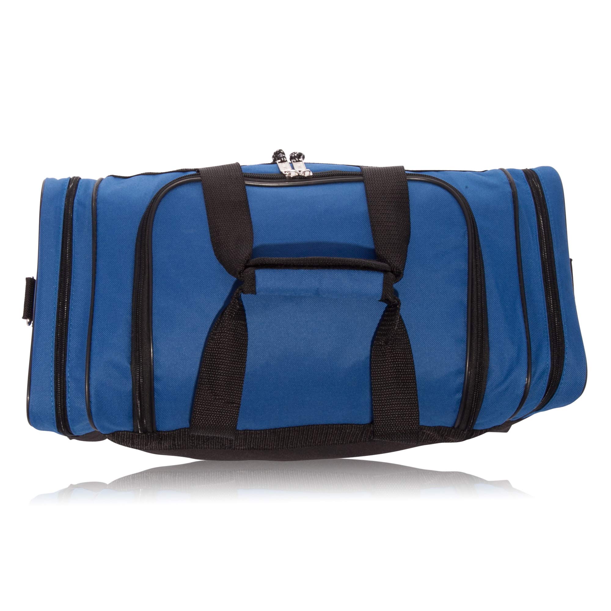 DALIX 17 Inch Blank Duffle Bag - Large Durable Gym Bag for Travel, Sports & Workout - Perfect for Gym, Travel & Sports Equipment Storage