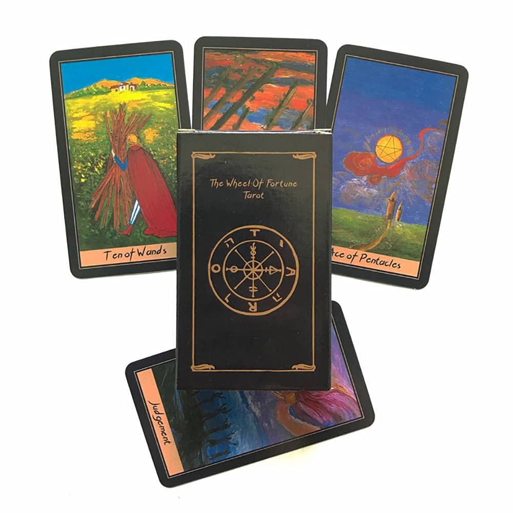 Oriental Tarot Deck - 78 Card Mystical Oracle Set for Divination, Party Games & Family Gatherings | Perfect for Spiritual Guidance, Game Nights & Solitaire Play