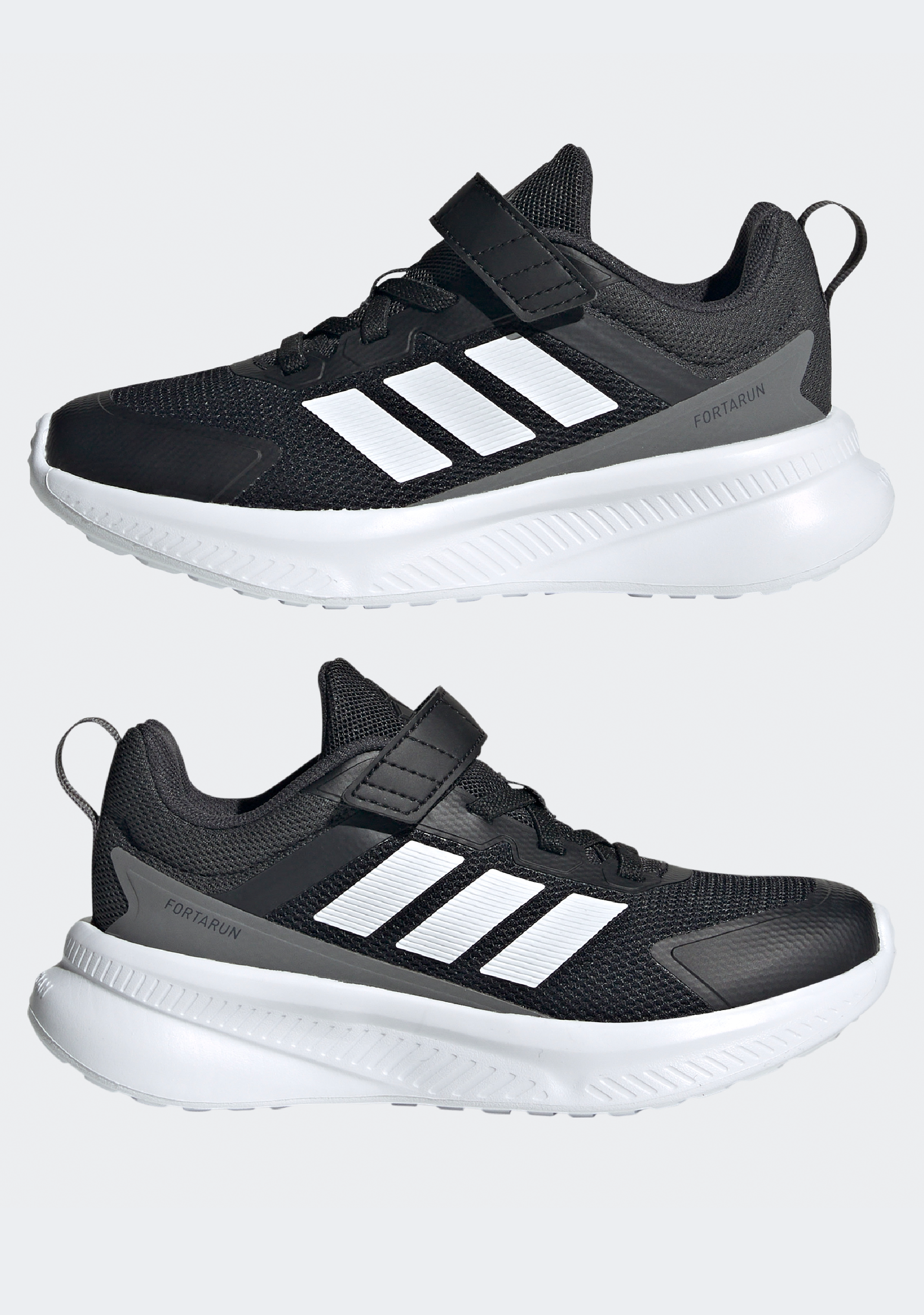 Adidas Kids' Fortarun 4.0 ELC Running Shoes - Lightweight & Breathable Sneakers for Boys & Girls - Perfect for School, Sports & Daily Activities