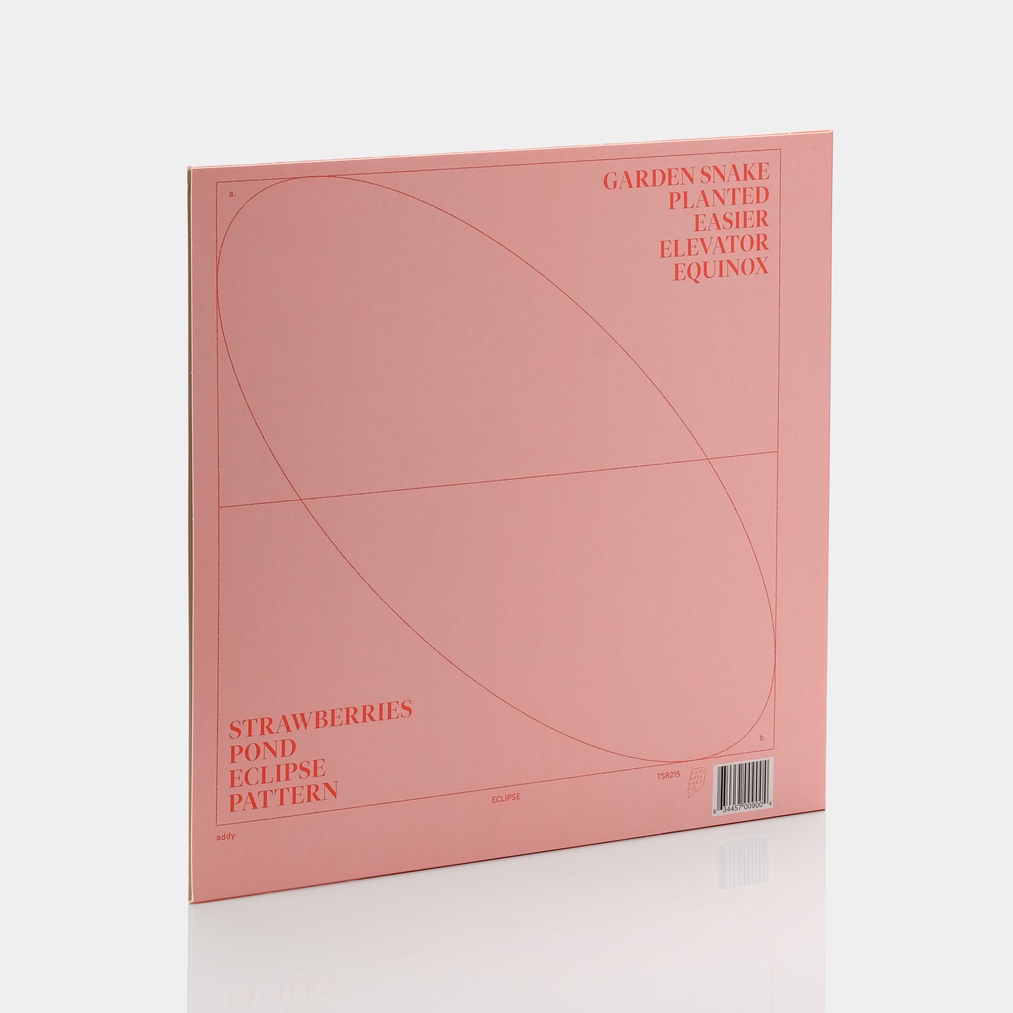 Addy Eclipse LP - Red & Cloudy Clear Vinyl Record | Limited Edition Collectible Music Album | Perfect for Vinyl Enthusiasts & Home Decor