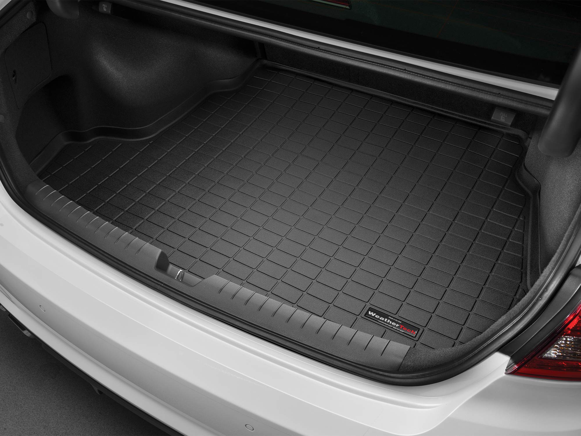 WeatherTech Cargo Trunk Liner for Honda Clarity Plug-in Hybrid - Custom Fit All-Weather Protection Mat (401176) Black - Perfect for Road Trips, Groceries & Pet Transport
