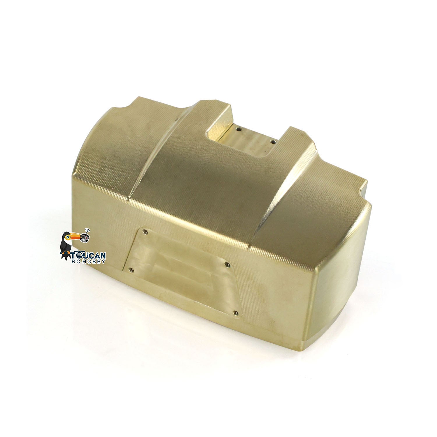 LESU 1/14 Scale Metal Counterweight Block Kit - Brass & Aluminum Alloy Accessories for AOUE 1050 Hydraulic RC Tractor | DIY Agricultural Model Car Upgrade | Perfect for RC Farming Vehicle Customization and Weight Balancing