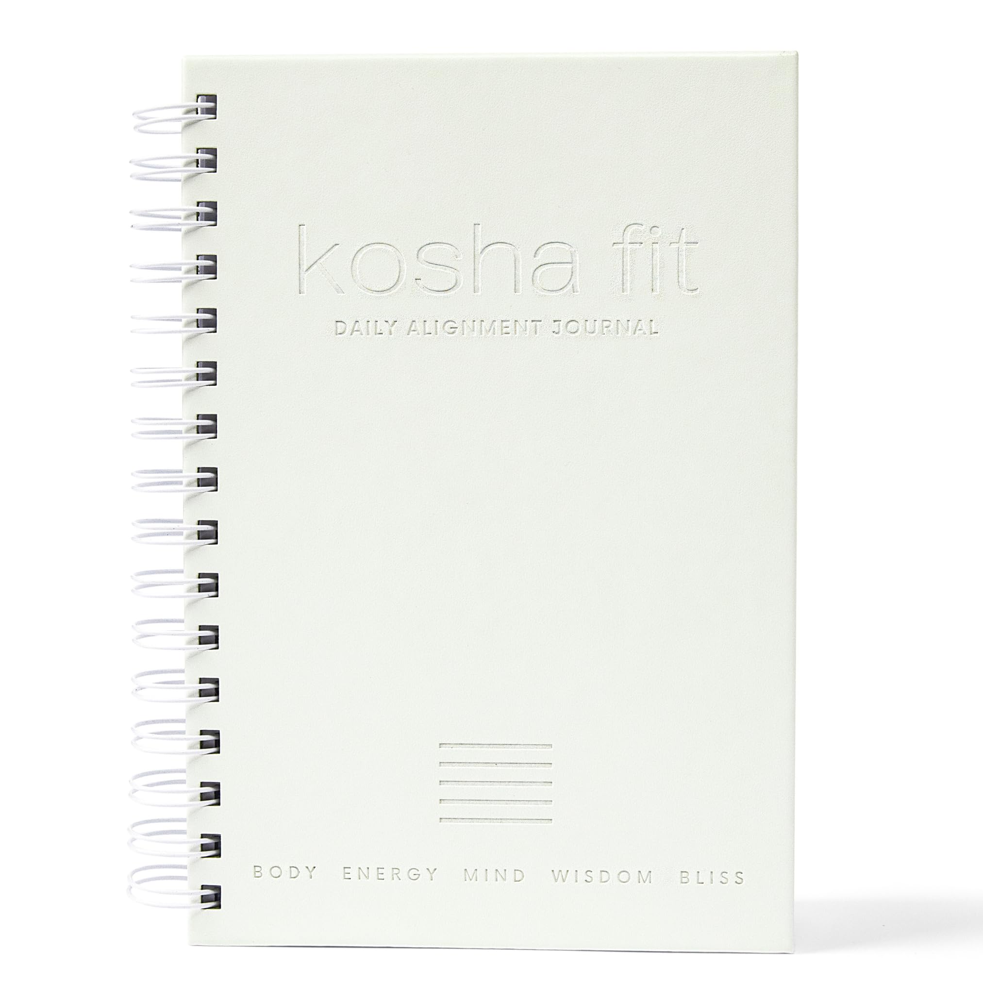Daily Alignment Journal: Undated Habit Tracker for Goals & Mental Health | Productivity Planner 2025, Gratitude Notebook A5 Hardcover Spiral - Wellness Gift for Women & Men | Perfect for Self-Care Routine, Mindfulness Practice & Goal Setting