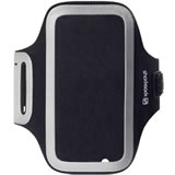 HTC One M9 Reflective Armband Case - Black | Secure & Visible Phone Holder for Running, Jogging, Cycling & Outdoor Activities