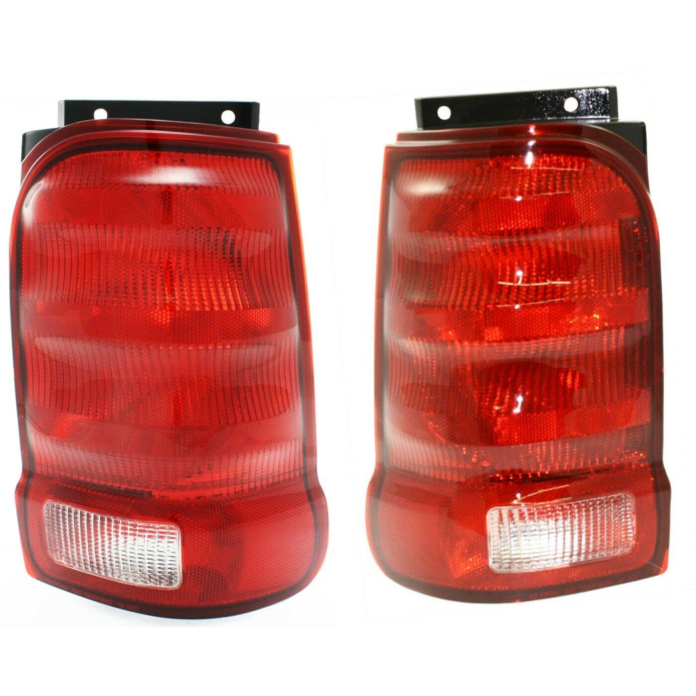 Replacement FO2800151 & FO2801151 Tail Lights Lamps Set - Pair for Driver & Passenger Side | Perfect for Car Safety & Night Driving