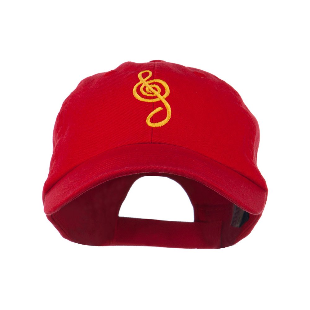 Treble Clef Embroidered Baseball Cap - Music Lovers Hat for Men & Women - Perfect for Concerts, Music Festivals & Gifts