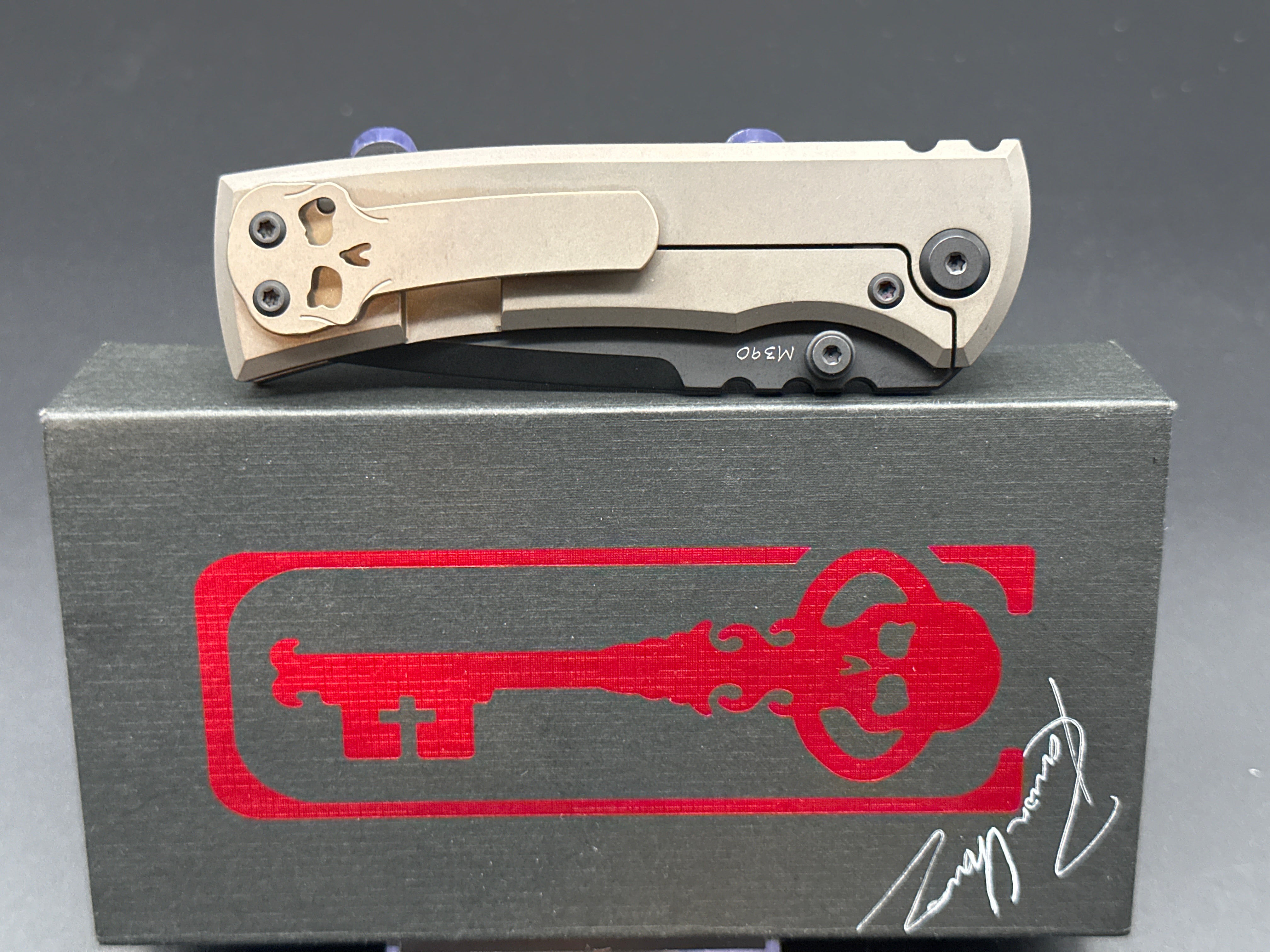 Chaves Exclusive Redencion Folding Knife - Premium Chisel Ground EDC Tactical Knife for Outdoor Camping, Survival & Everyday Carry
