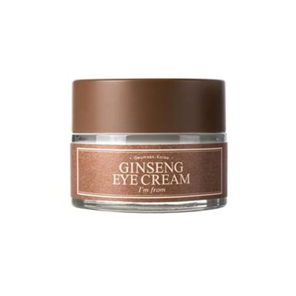 I'm From Ginseng Eye Cream - Anti-Aging & Dark Circle Treatment - Korean Skincare for Puffy Eyes & Wrinkles - Perfect for Night Routine & Travel Skincare