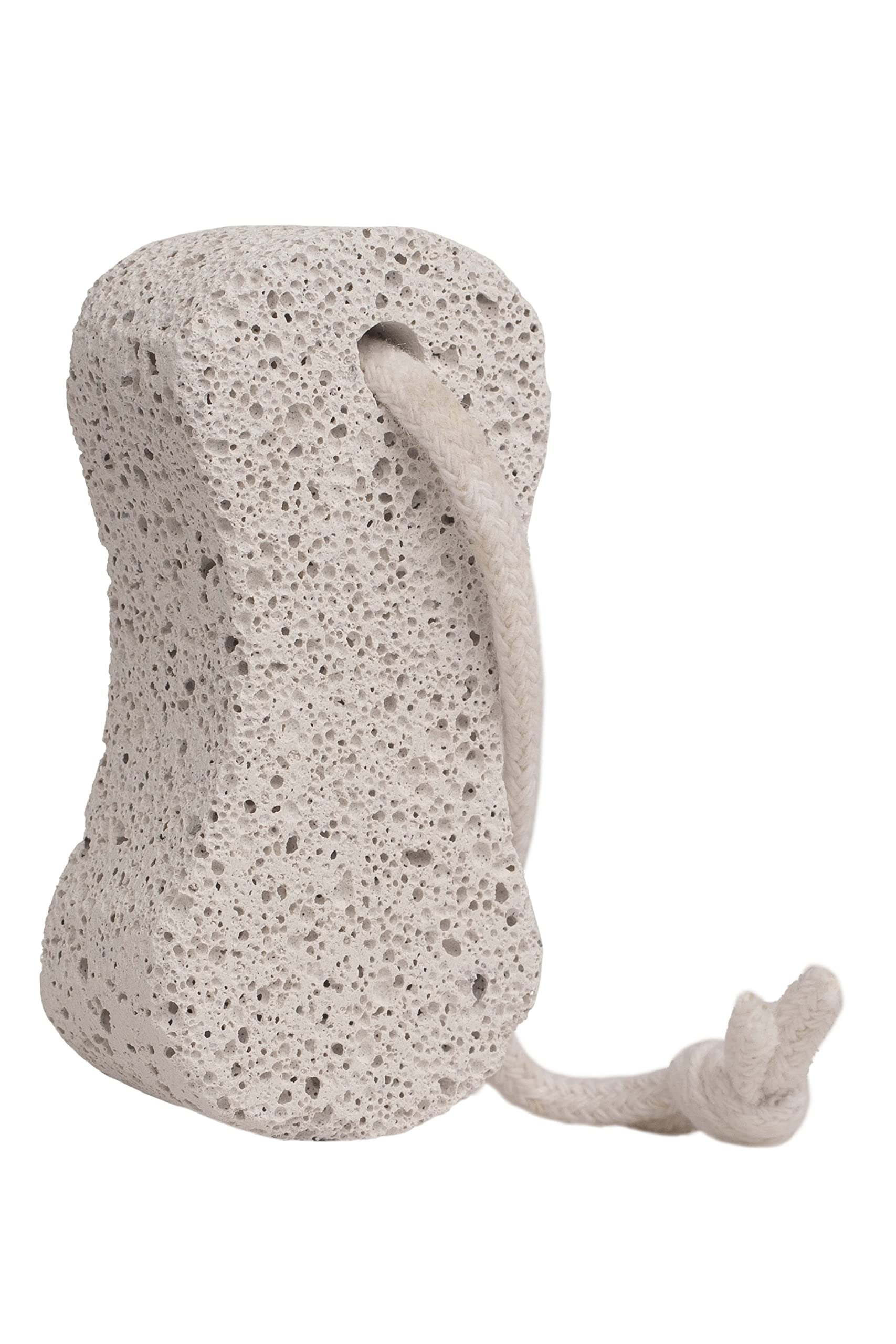 Natural Pumice Stone for Feet - Exfoliating Foot Scrubber to Remove Dry Dead Skin & Calluses on Hands, Heels & Body - Hourglass Shape (Pack of 3) - Perfect for Pedicures, Home Spa & Foot Care Routine