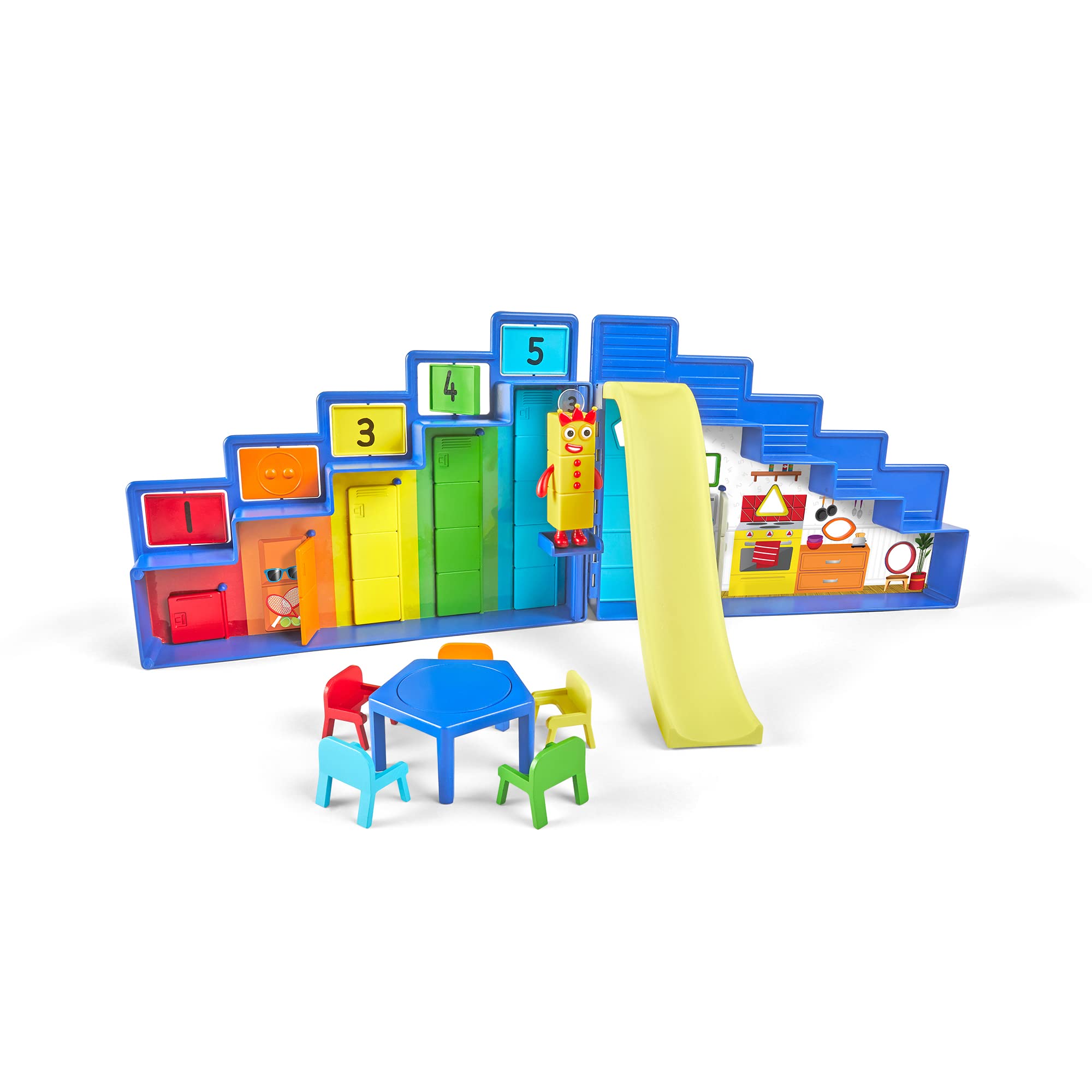 Hand2mind Numberblocks Step Squad Mission Headquarters Playset | Educational Math Toys for Kids Ages 3-5 | Interactive Action Figures & Toddler Playhouse | STEM Learning Gift for Boys & Girls | Perfect for Birthday Presents & Classroom Math Activities