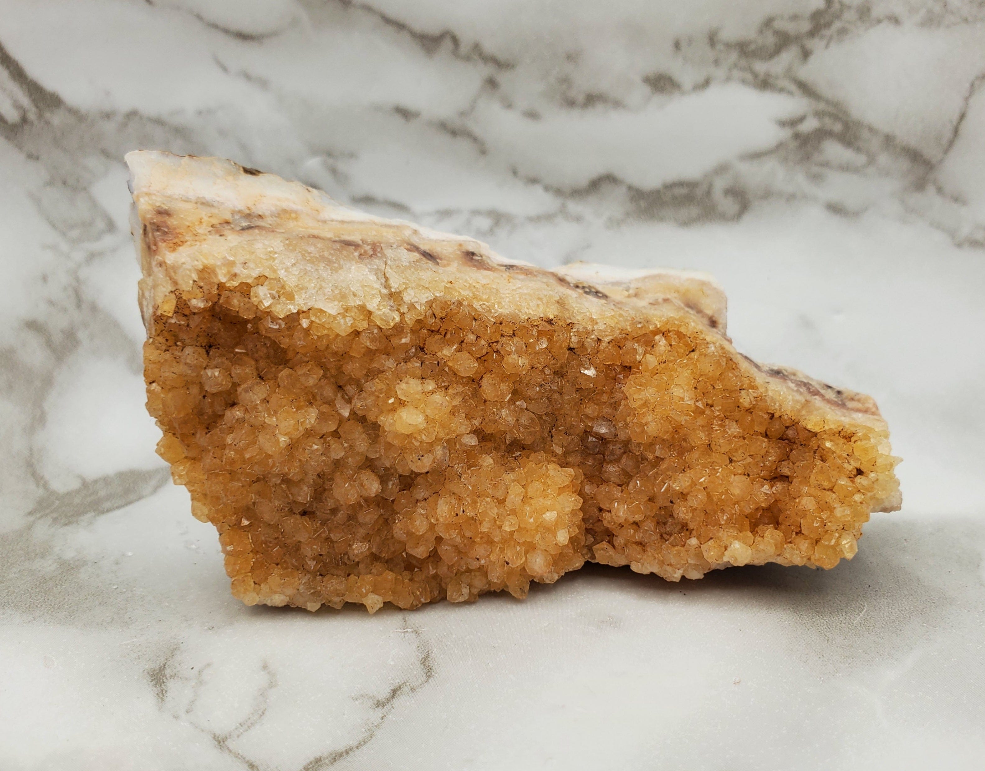 Natural Citrine Crystal Cluster - 72g Raw Citrine Stone for Healing, Meditation & Energy Work | Home Decor, Reiki, Feng Shui, Gift Idea