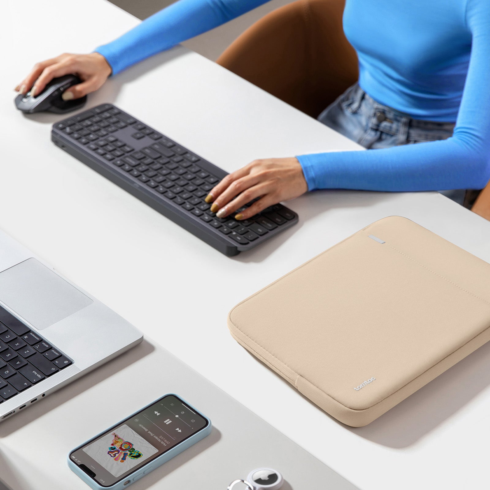 Premium Defender A13 Laptop Sleeve for 16-inch MacBook Pro - Shockproof & Water-Resistant Protective Case - Perfect for Travel, Office & School Use