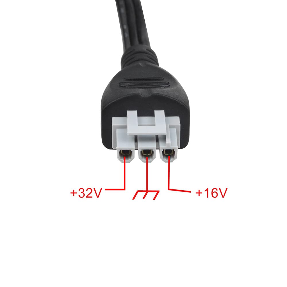 Original AC/DC Adapter Replacement for HP Photosmart 2573 2570 Series All-in-One Printer - 32V 16V Power Supply Cord Charger - Compatible with Scanner & Copier Functions - Perfect for Home & Office Use