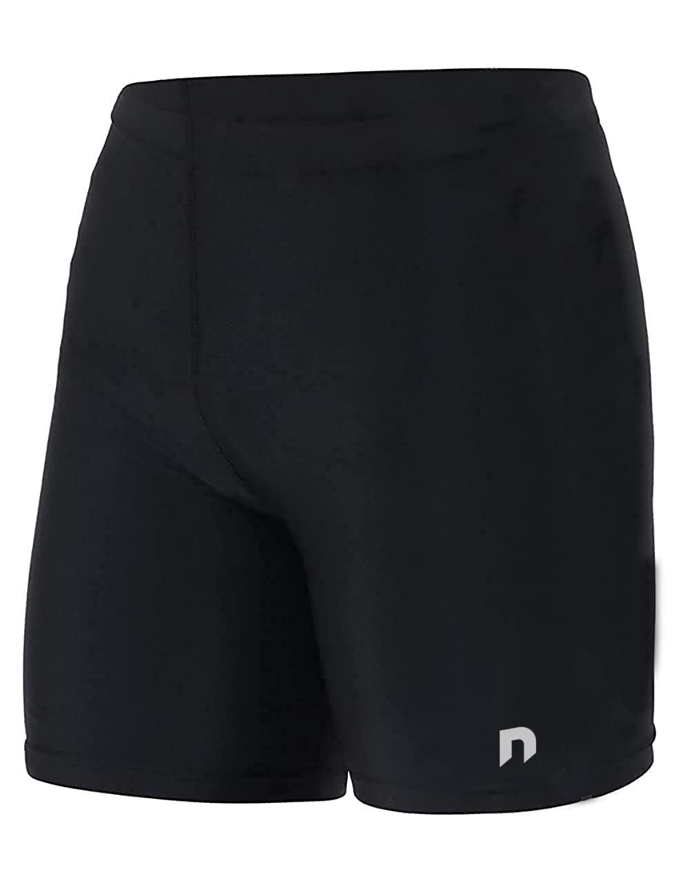 NEVER LOSE Unisex Compression Sports Shorts - Breathable Workout Half Tights for Running, Gym & Yoga | Moisture-Wicking Activewear