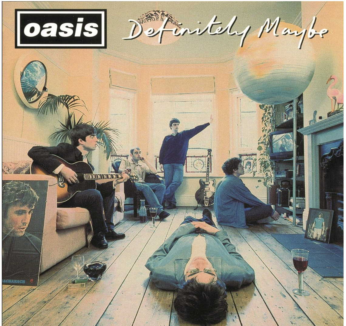 Oasis Definitely Maybe (Remastered) - 2 LP Vinyl Record for Music Lovers & Collectors - Perfect for Home Listening & Gift Giving
