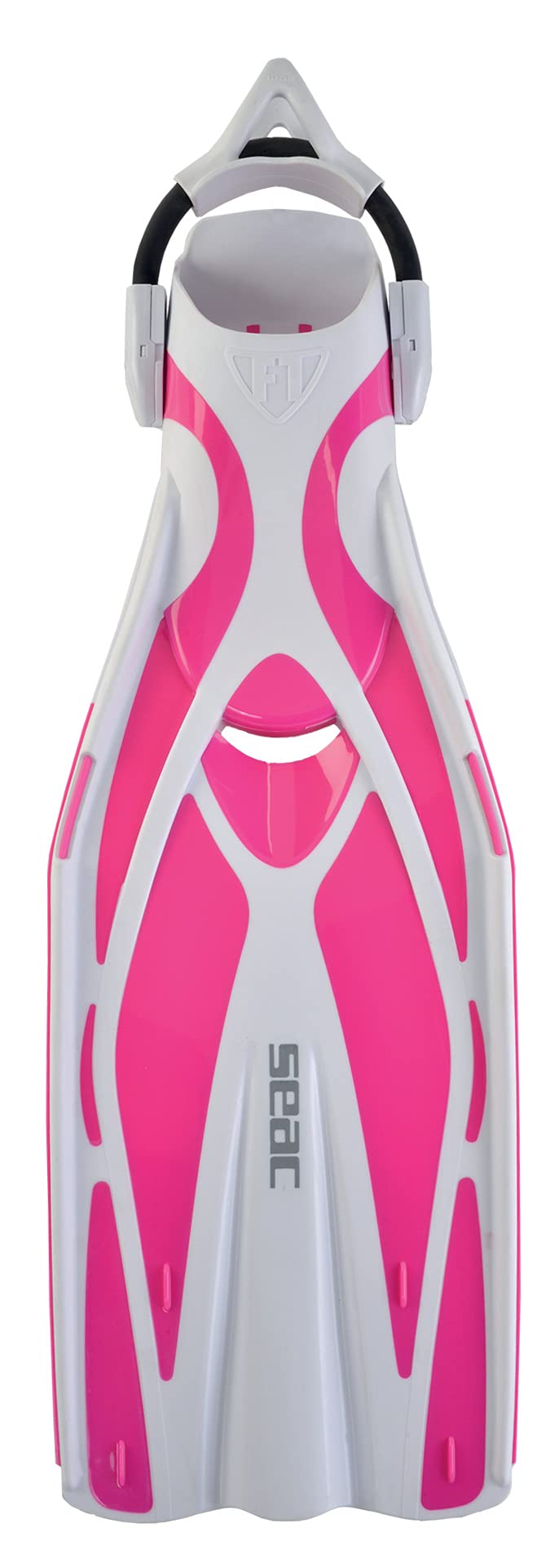 SEAC F1 S Ultra Light Scuba Diving Fins with Adjustable Sling Strap - Perfect for Snorkeling, Freediving & Underwater Photography