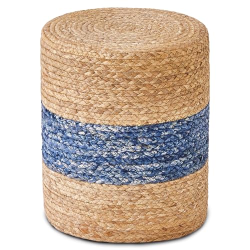 Natural Water Hyacinth & Blue Corn Shell