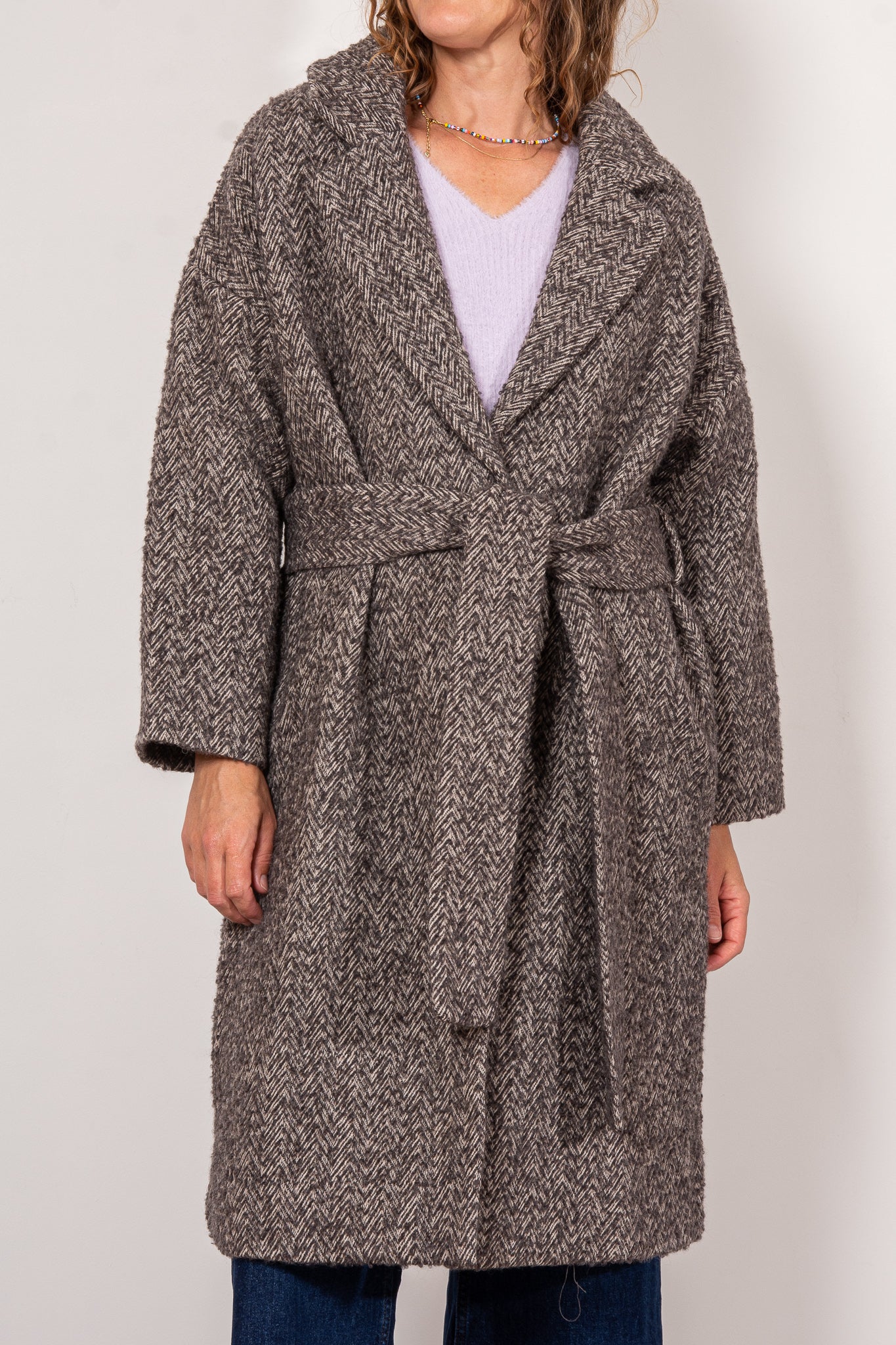 Kinney Chloe Coat - Women's Stylish Winter Trench Coat for Fashion & Office Wear - Perfect for Cold Weather & Professional Outfits