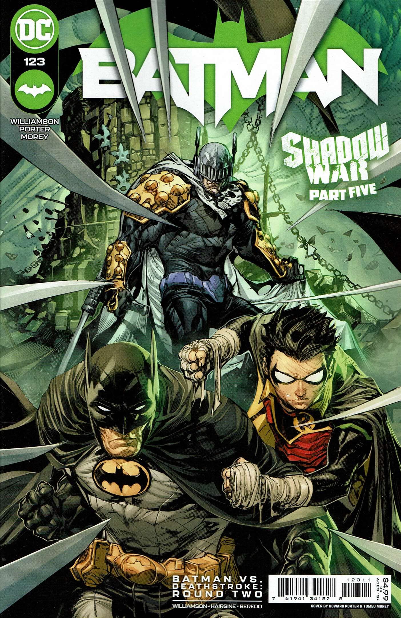 Batman (3rd Series) #123 VF/NM DC Comics - Shadow War Part 5 | Rare Collectible Comic Book for Superhero Fans & Comic Collectors - Perfect for Display, Gifts & Investment