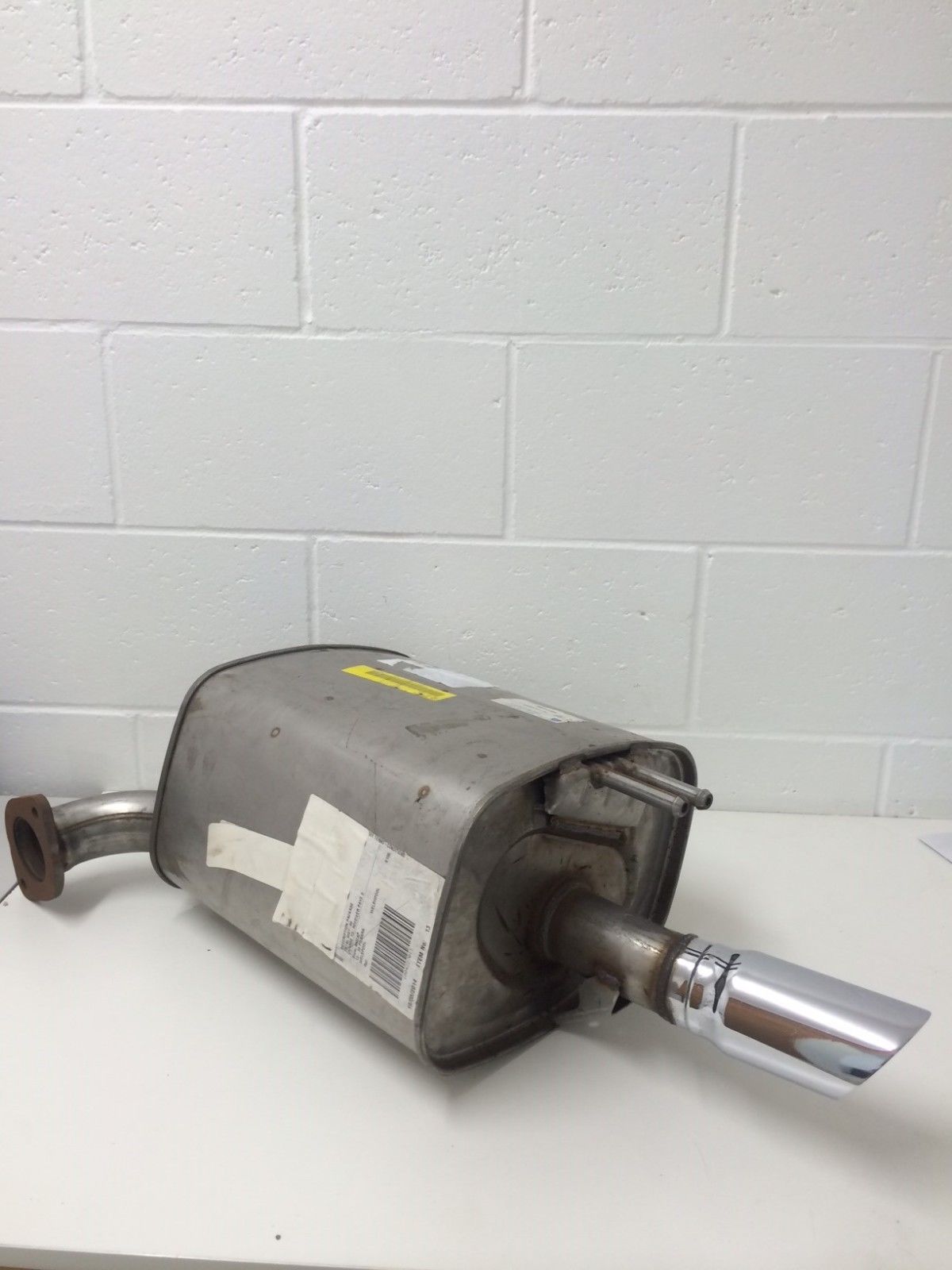 Genuine Holden VE Commodore Rear Muffler & Chrome Outlet Pipe Assembly - Perfect for Performance Upgrades & Exhaust System Replacement