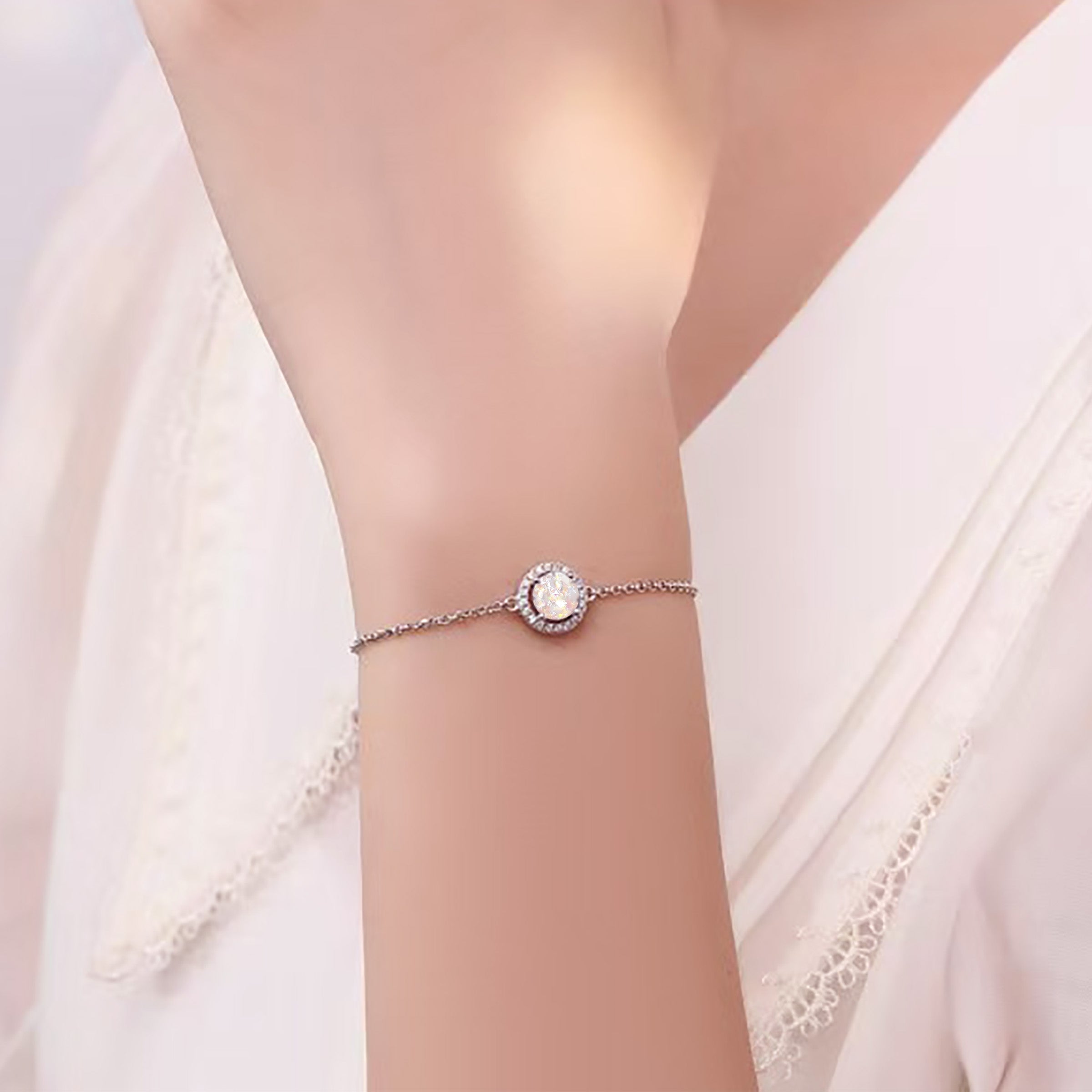 Eternal Glow Solid Gold Cremation Jewelry - Memorial Bracelet for Ashes Keepsake | Perfect for Remembrance & Special Occasions