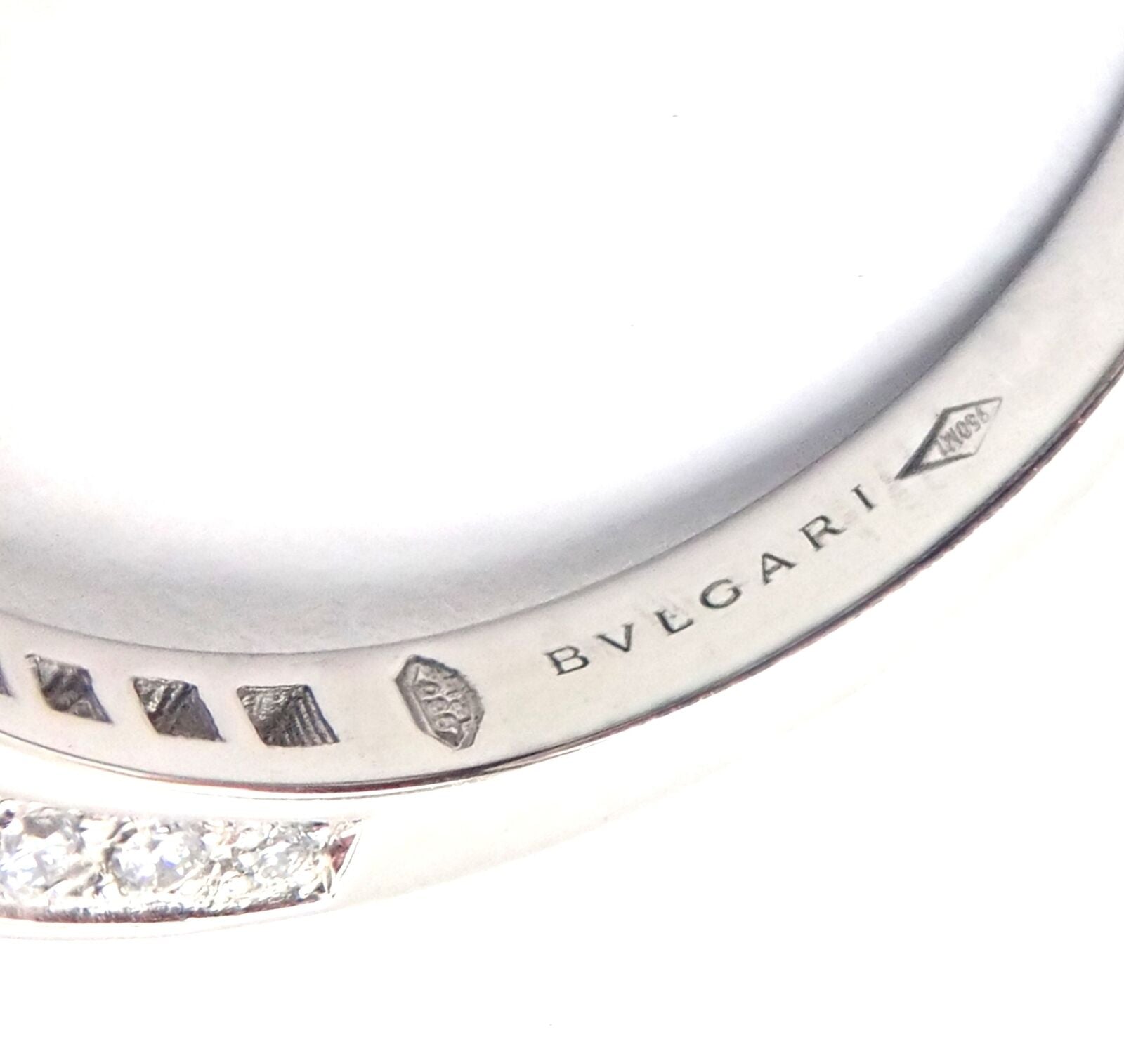 Authentic Bulgari Bvlgari Platinum 4.04ct VS1 F Diamond Engagement Ring with GIA Certificate - Perfect for Proposals, Weddings & Anniversary Gifts