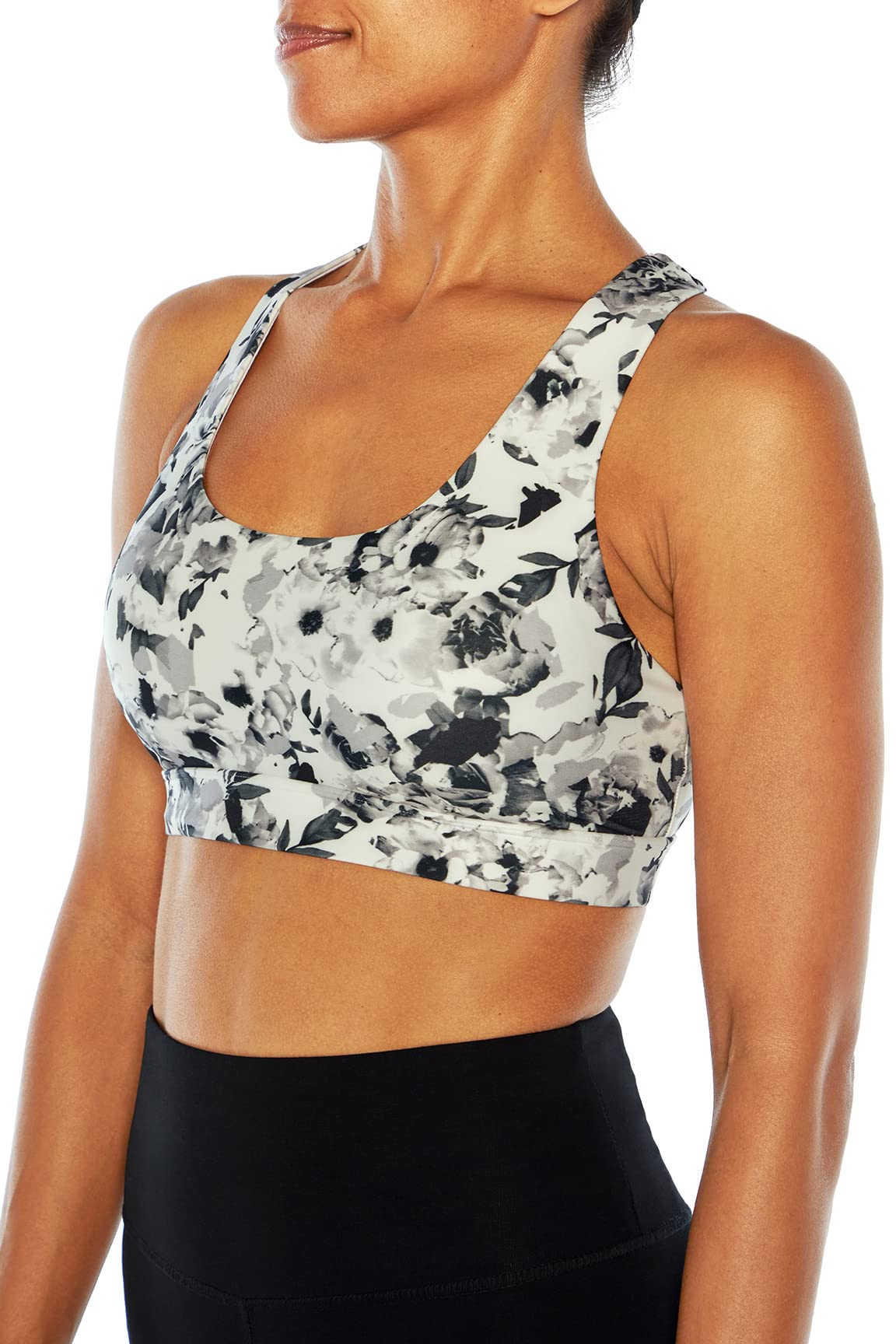 Marika Women's Avianna Medium Impact Sports Bra - Supportive Workout Bra for Running, Yoga & Fitness - Comfortable Breathable Activewear for Women