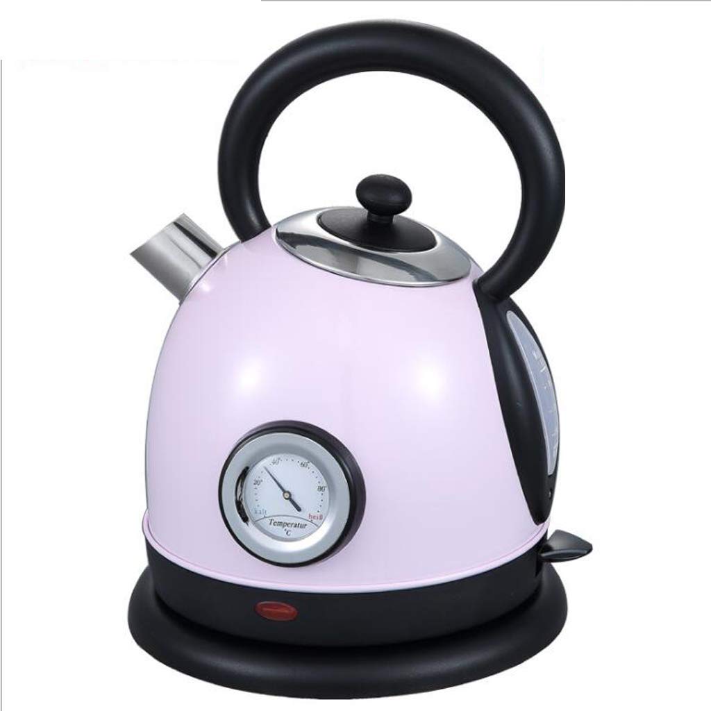 Stainless Steel Electric Kettle 1.8L Large Capacity - Fast Boiling, Auto Shut-Off & Boil-Dry Protection - Perfect for Home, Office & Tea/Coffee Brewing (Purple)