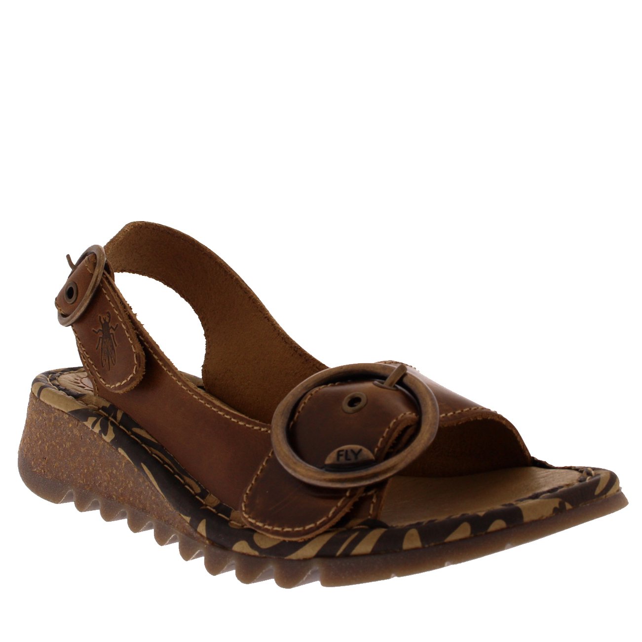 Fly London Girl's Tram723fly Sling Back Sandals - Comfortable Summer Casual Shoes for Women & Teens, Perfect for Beach, Vacation, and Everyday Wear