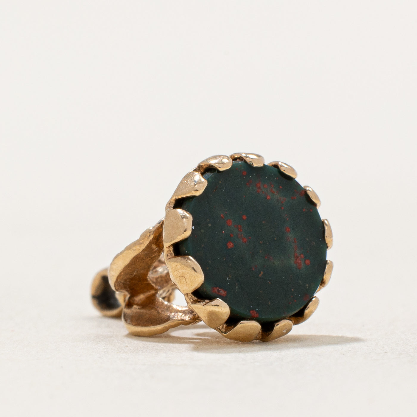 0.85ct Natural Bloodstone Pendant Charm - Healing Crystal Jewelry for Protection & Energy Balance | Perfect for Meditation, Gifts & Spiritual Practices