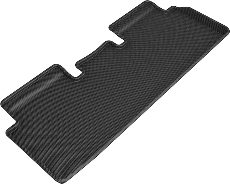 3D MAXpider Kagu Custom Fit 2nd Row Floor Mats for 2020-2021 Tesla Model S - Premium All-Weather Protection & Non-Slip Design - Perfect for Road Trips, Daily Commutes & Family Travel