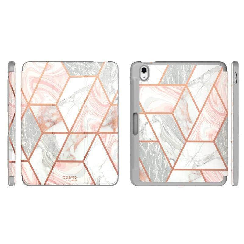 I BLASON iPad Air 4 Case - Cosmo Marble Trifold Stand Protective Cover with Auto Sleep/Wake | Perfect for Work, Study & Travel